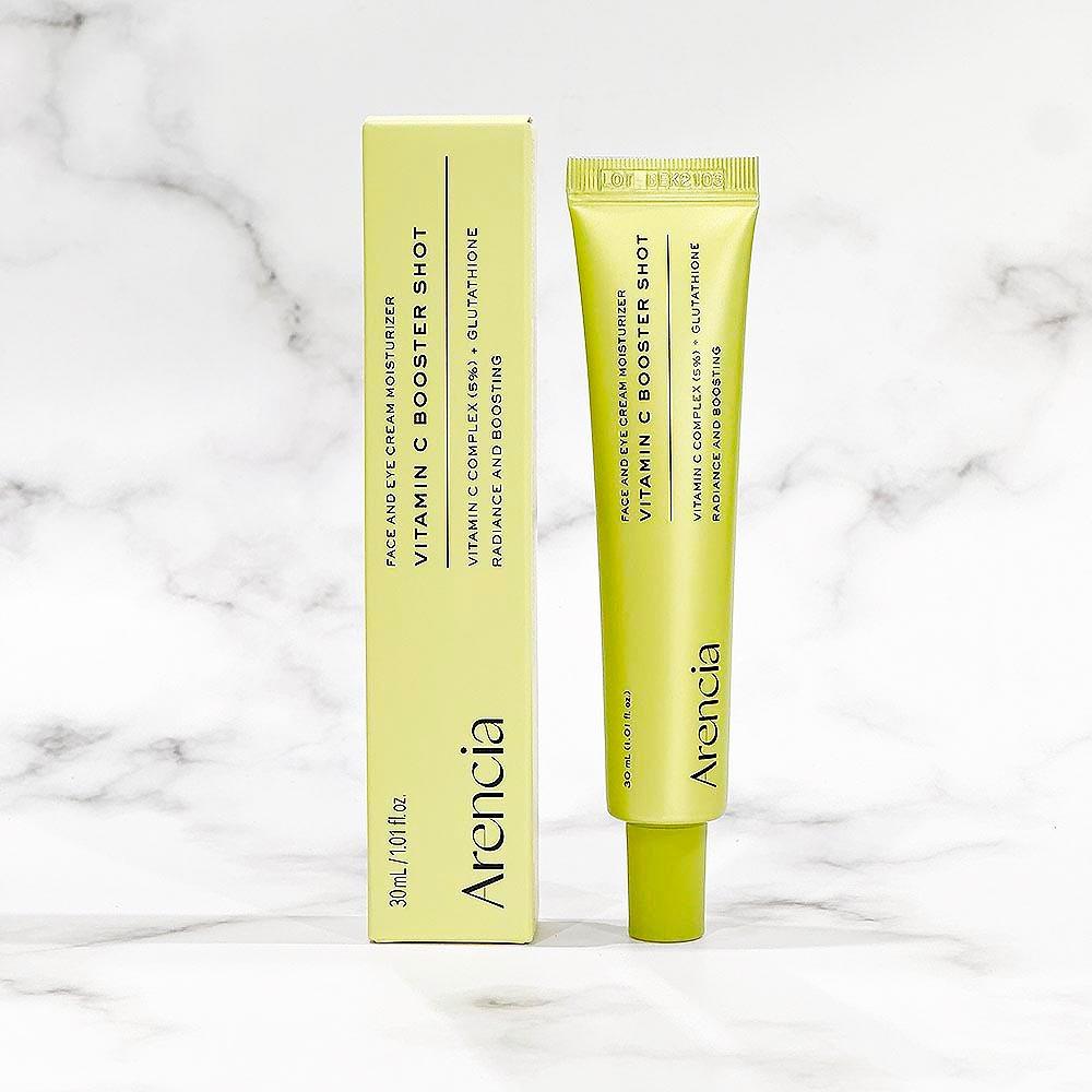 Arencia Vitamin C Booster Shot Face and Eye Cream Moisturizer