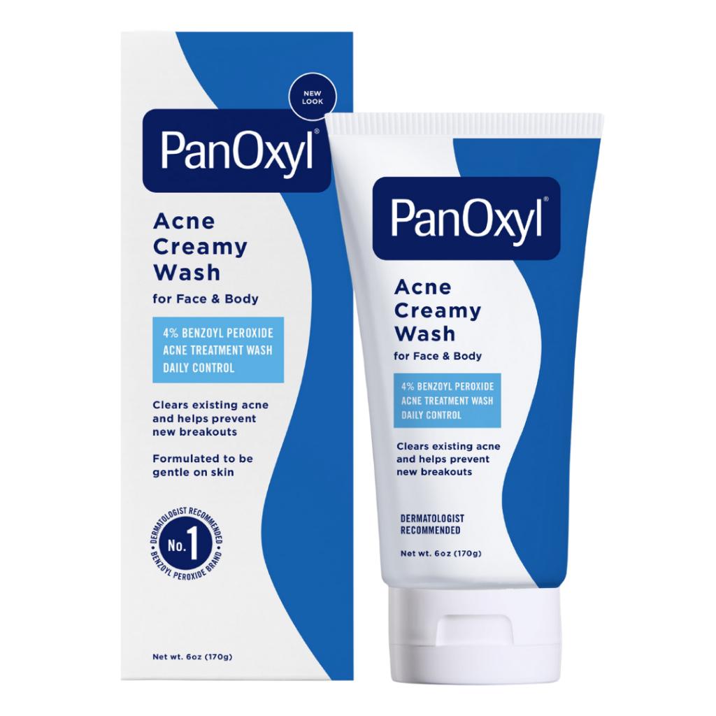 PanOxyl Acne Creamy Wash for Face and Body 170g